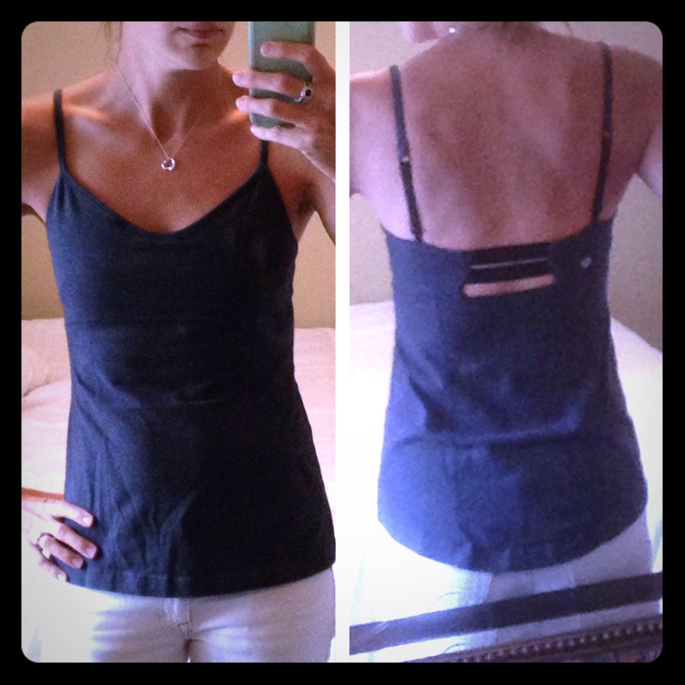 lululemon athletica Black Tank Top